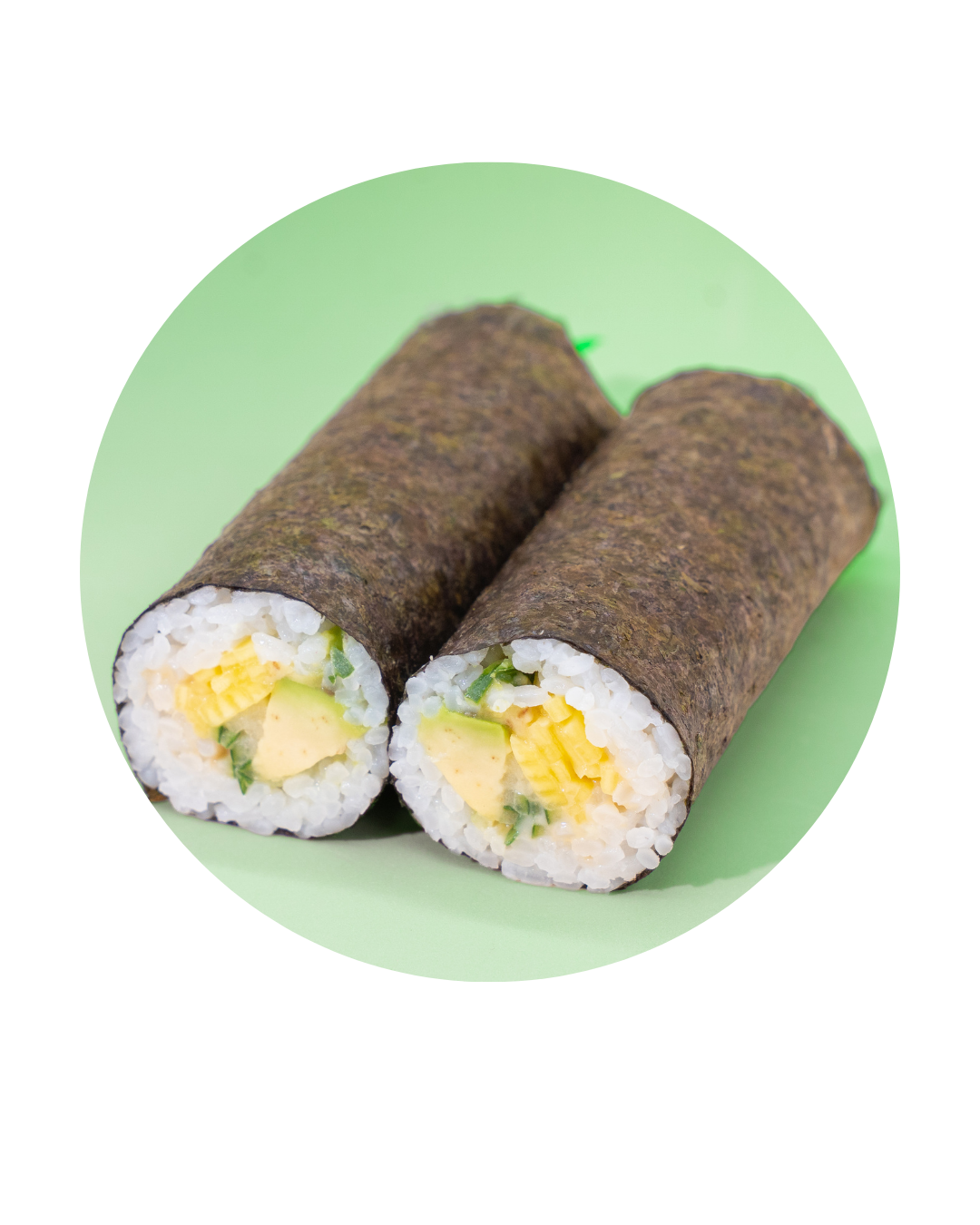 maku rolls mango spicy roll